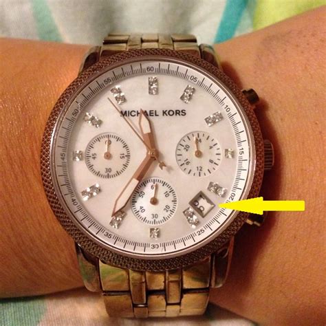 how to identify fake michael kors watch|how to spot a fake michael kors.